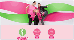 Desktop Screenshot of likkojenlenkki.fi